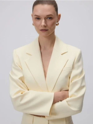 Reserved - Krótka marynarka - jasnożółty