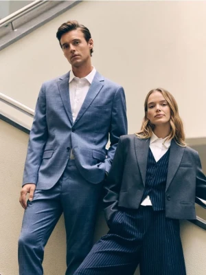 Reserved - Krótka marynarka - szary