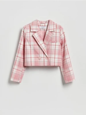 Reserved - Krótka marynarka z wiskozą - wielobarwny