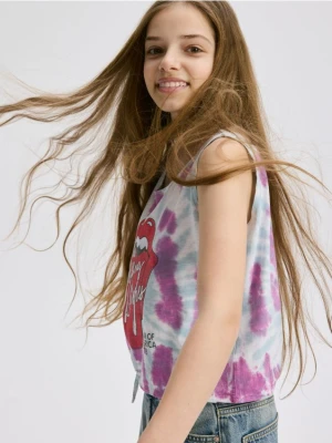 Reserved - Krótki top The Rolling Stones - wielobarwny