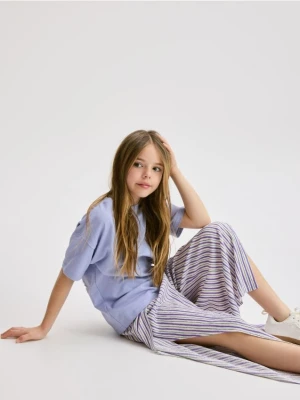 Reserved - Kuloty z zakładkami - fioletowy