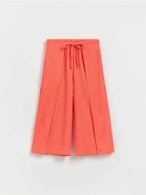 Reserved - Kuloty z zakładkami - koralowy