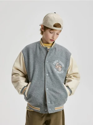 Reserved - Kurtka bomber - ciemnoszary