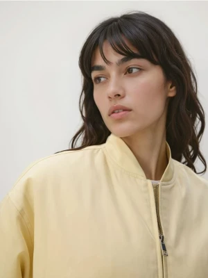 Zdjęcie produktu Reserved - Kurtka bomber - jasnożółty