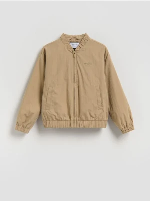 Reserved - Kurtka bomberka - beżowy
