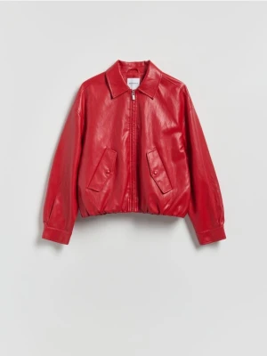 Reserved - Kurtka bomberka - czerwony