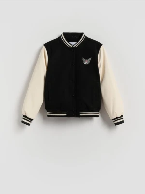 Reserved - Kurtka bomberka Kuromi - czarny