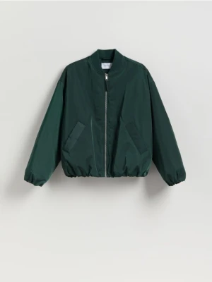 Reserved - Kurtka bomberka oversize - morski