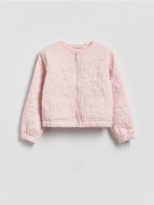 Reserved - Kurtka bomberka - pastelowy róż