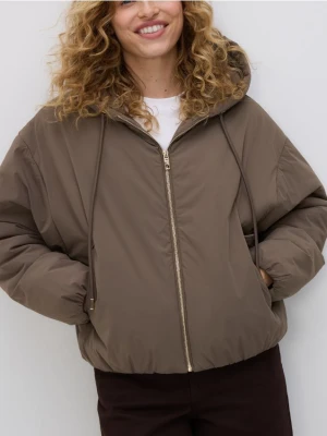 Zdjęcie produktu Reserved - Kurtka bomberka z kapturem - brązowy