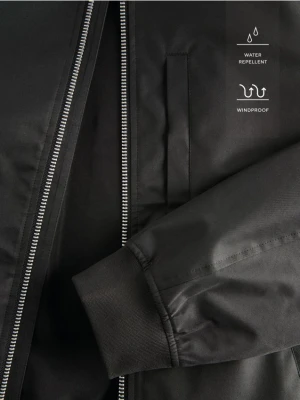 Reserved - Kurtka bomberka ze stójką - czarny