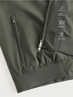 Reserved - Kurtka bomberka ze stójką - zielony
