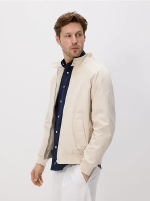 Reserved - Kurtka bomberka ze stójką - złamana biel