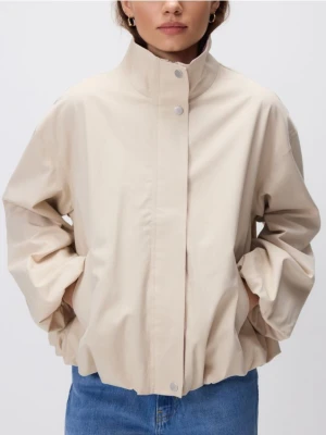Reserved - Kurtka boxy - kremowy