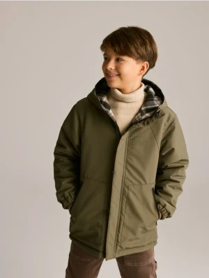 Reserved - Kurtka dwustronna - jasny zielony