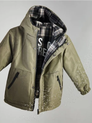 Reserved - Kurtka dwustronna - jasny zielony