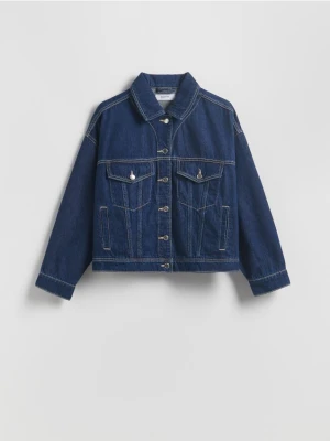 Reserved - Kurtka jeansowa - granatowy