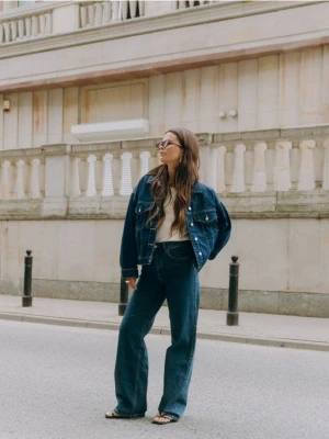 Reserved - Kurtka jeansowa - granatowy