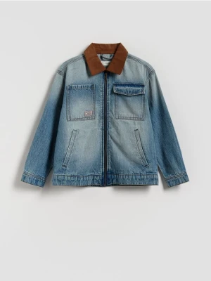 Reserved - Kurtka jeansowa - niebieski