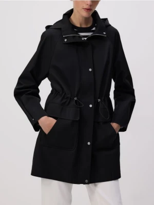 Reserved - Kurtka parka z kapturem - czarny