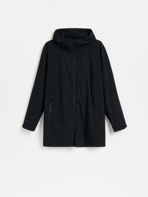 Reserved - Kurtka parka z kapturem - czarny