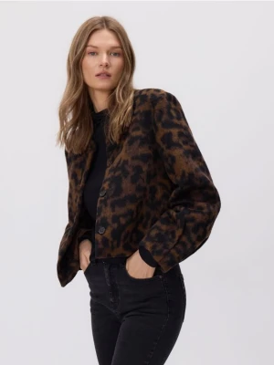 Reserved - Kurtka w zwierzęcy wzór - wielobarwny