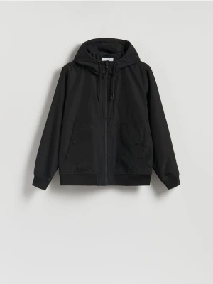 Reserved - Kurtka wiatrówka z podszewką - czarny