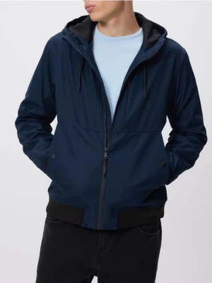 Reserved - Kurtka wiatrówka z podszewką - granatowy