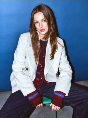 Reserved - Kurtka z dodatkiem wełny - beżowy