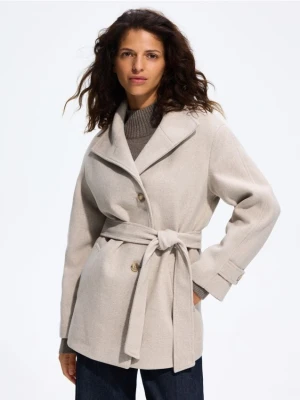 Reserved - Kurtka z domieszką wełny - beżowy