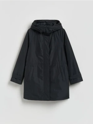 Reserved - Kurtka z kapturem - czarny