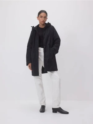 Reserved - Kurtka z kapturem - czarny
