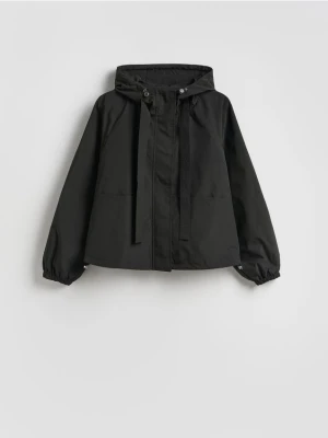Reserved - Kurtka z kapturem - czarny