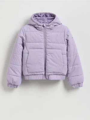 Reserved - Kurtka z kapturem - fioletowy