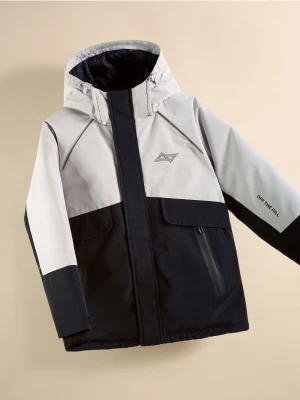 Reserved - Kurtka z kapturem - granatowy