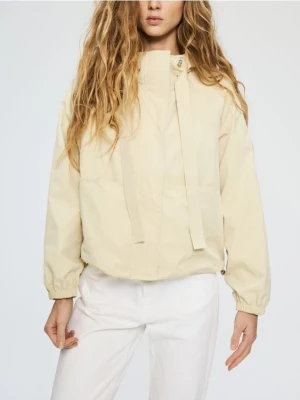 Reserved - Kurtka z kapturem - jasnożółty