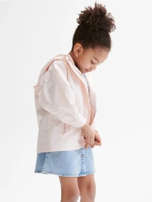 Reserved - Kurtka z kapturem - pastelowy róż