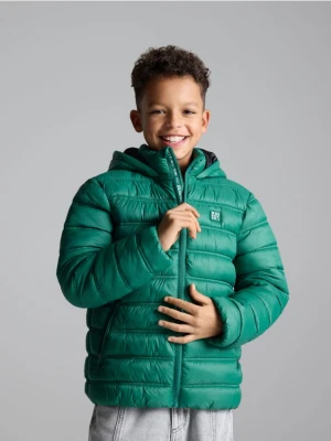 Reserved - Kurtka z kapturem - zielony