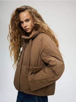 Reserved - Kurtka z kieszeniami - brązowy