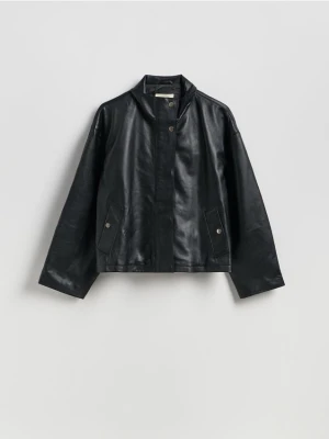 Zdjęcie produktu Reserved - Kurtka z owczej skóry - czarny