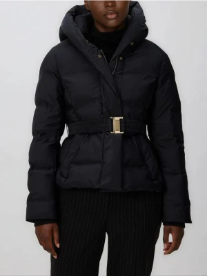 Reserved - Kurtka z paskiem - czarny