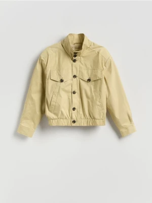 Reserved - Kurtka ze stójką - beżowy