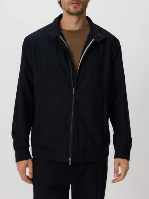 Reserved - Kurtka ze stójką - granatowy