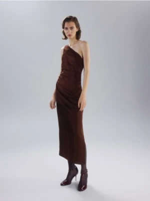 Reserved - Lakierowane czółenka - bordowy