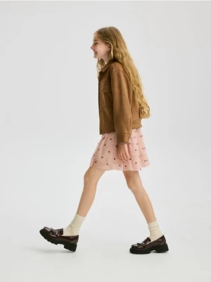 Reserved - Lakierowane loafersy - bordowy