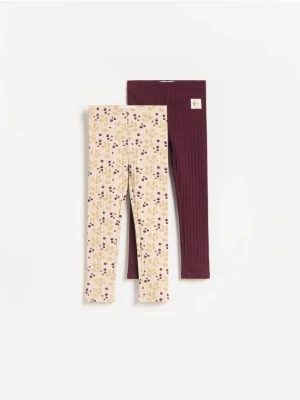 Reserved - Legginsy 2 pack - wielobarwny