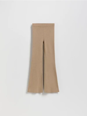 Zdjęcie produktu Reserved - Legginsy flare - beżowy