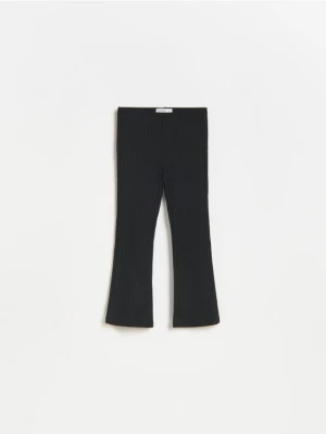 Reserved - Legginsy flare - czarny