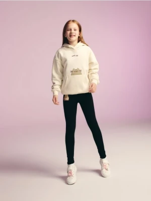 Reserved - Legginsy Pusheen - czarny