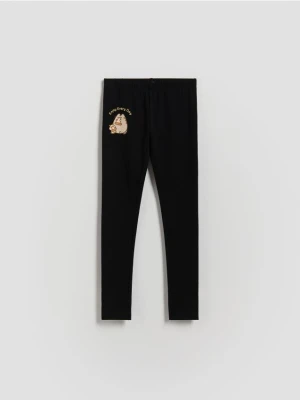 Reserved - Legginsy Pusheen - czarny